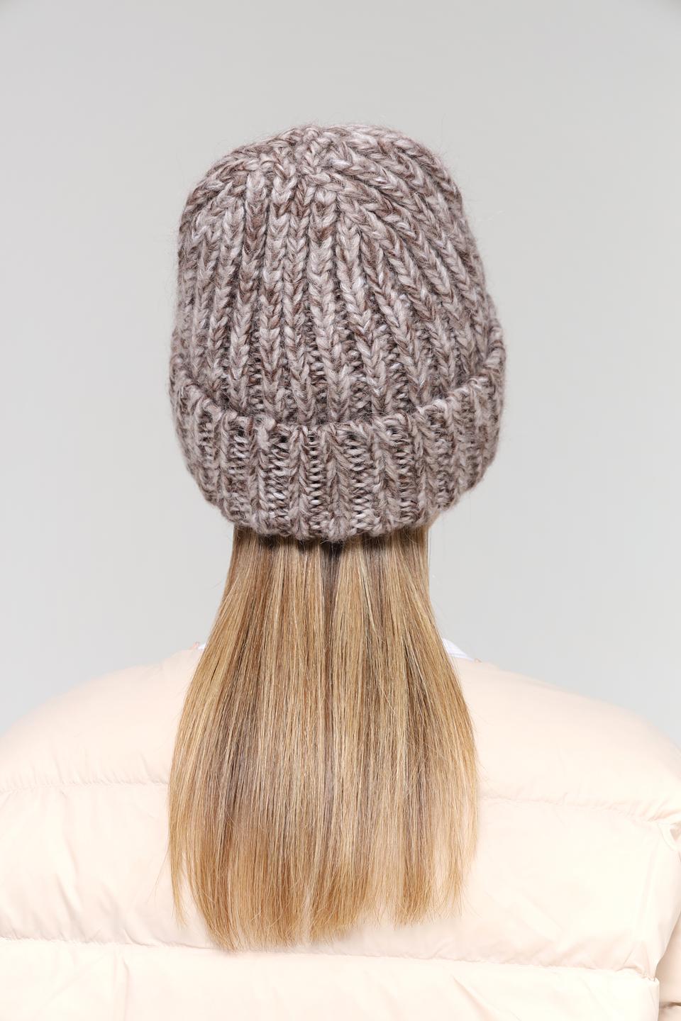 Шапка Marhatter вязаная серая