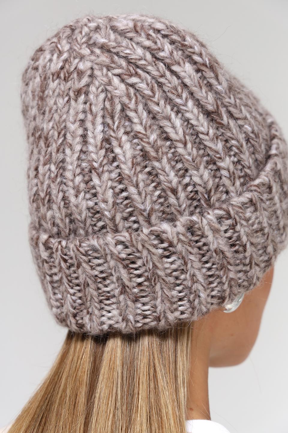 Шапка Marhatter вязаная серая