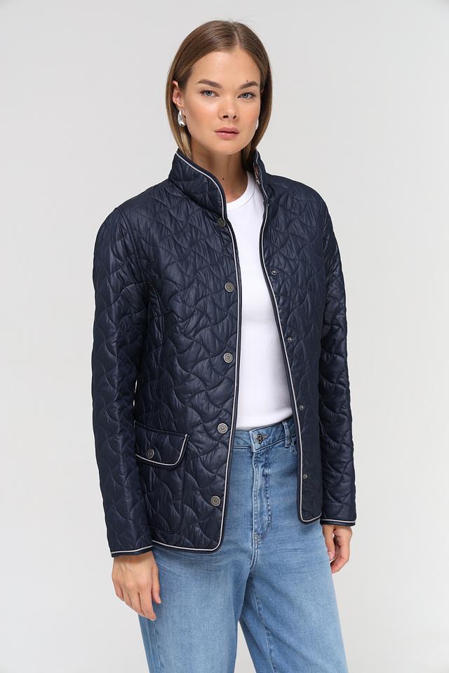 Куртка Lebek стеганая синяя