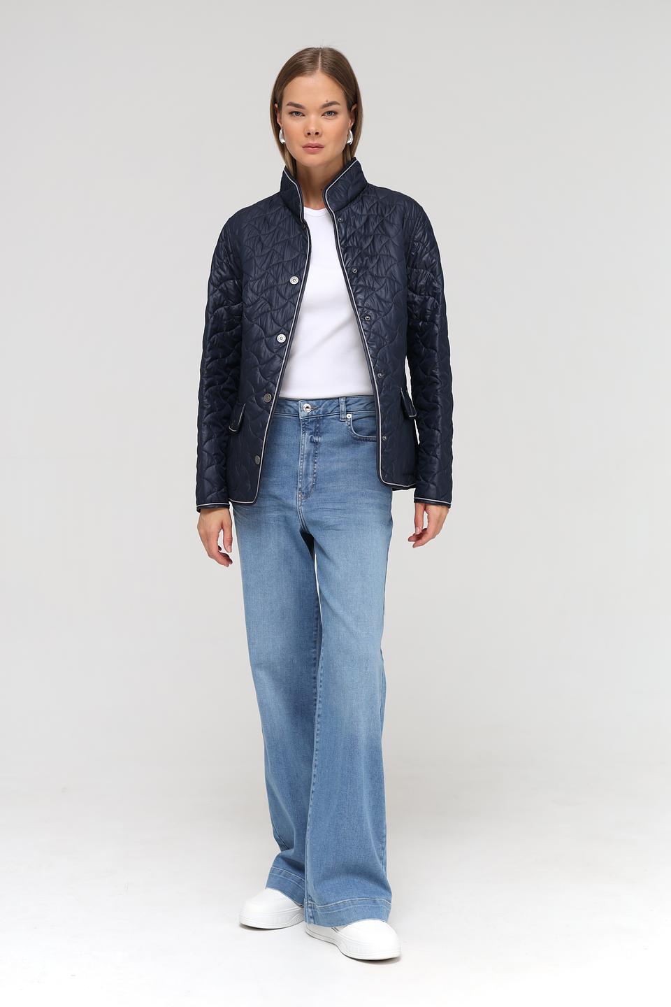 Куртка Lebek стеганая синяя