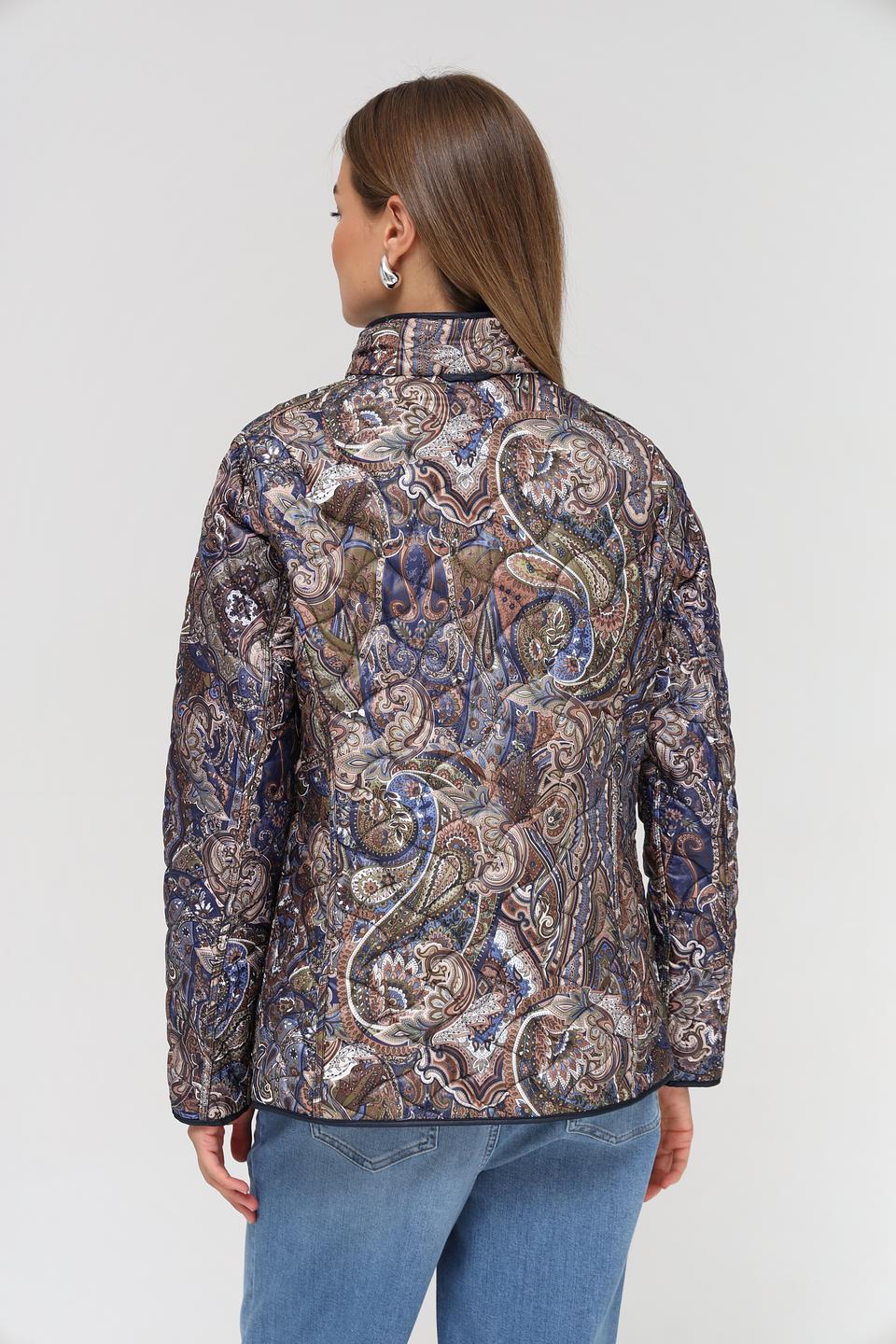 Куртка Lebek стеганая синяя