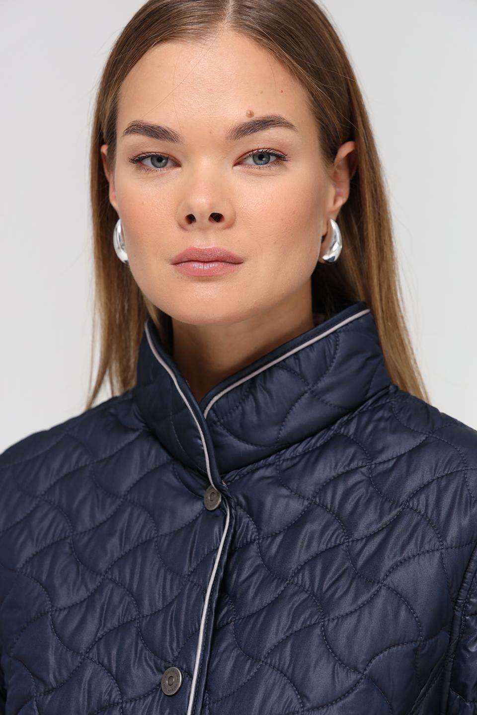 Куртка Lebek стеганая синяя