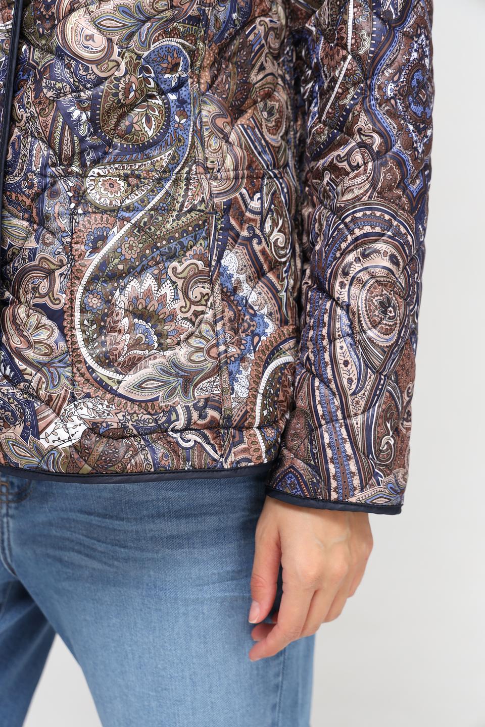 Куртка Lebek стеганая синяя