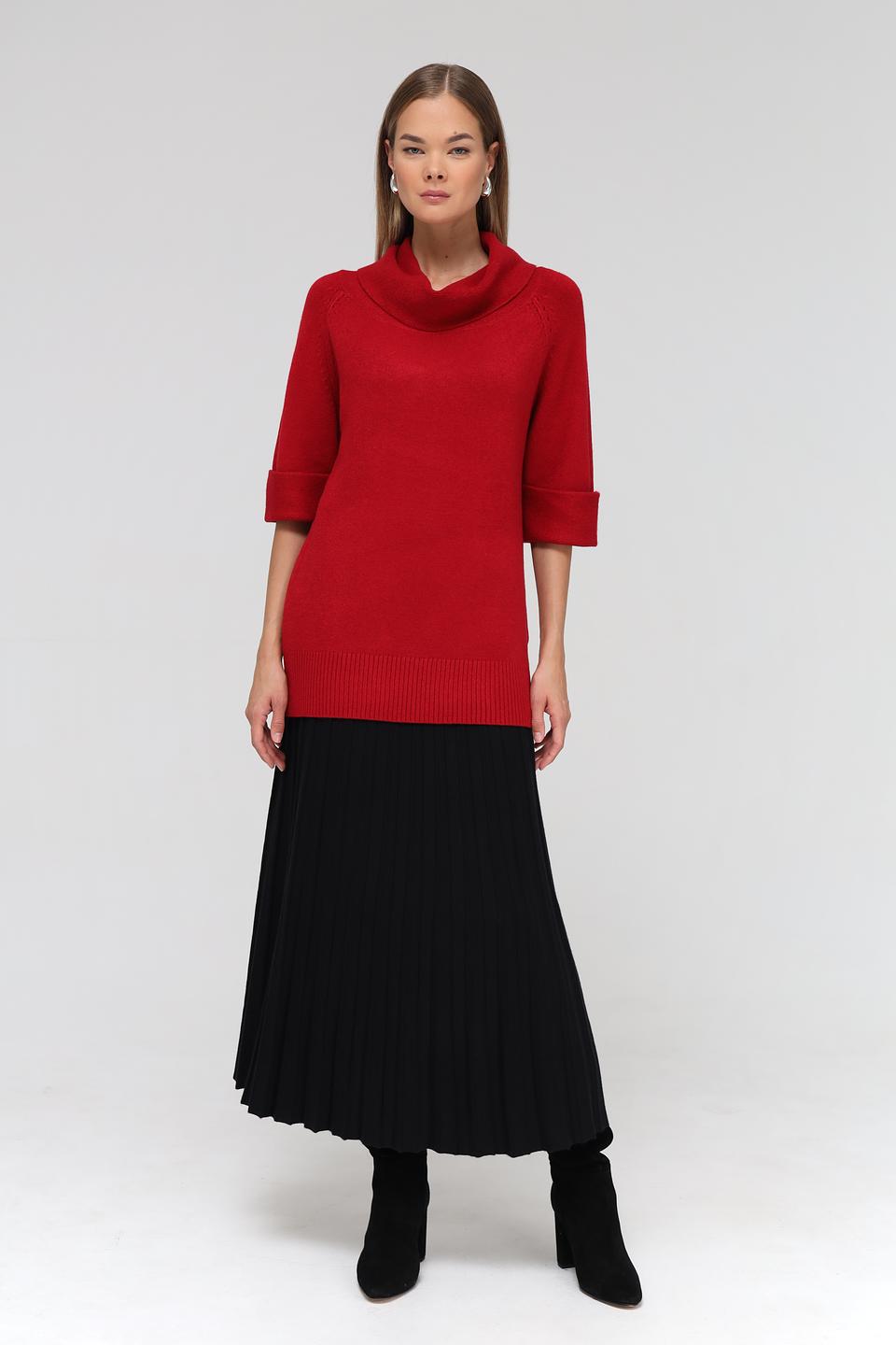 Пуловер Passioni с воротником-холом