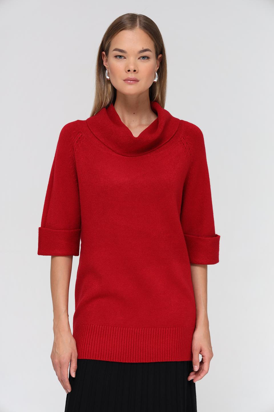 Пуловер Passioni с воротником-холом