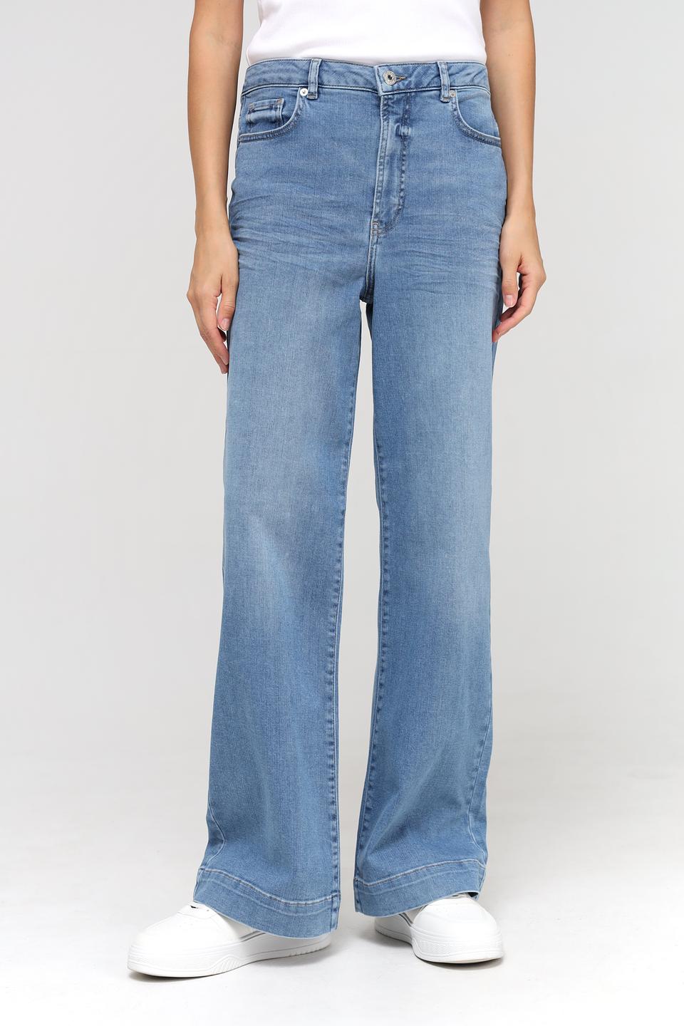 Джинсы клеш Marc Aurel голубые