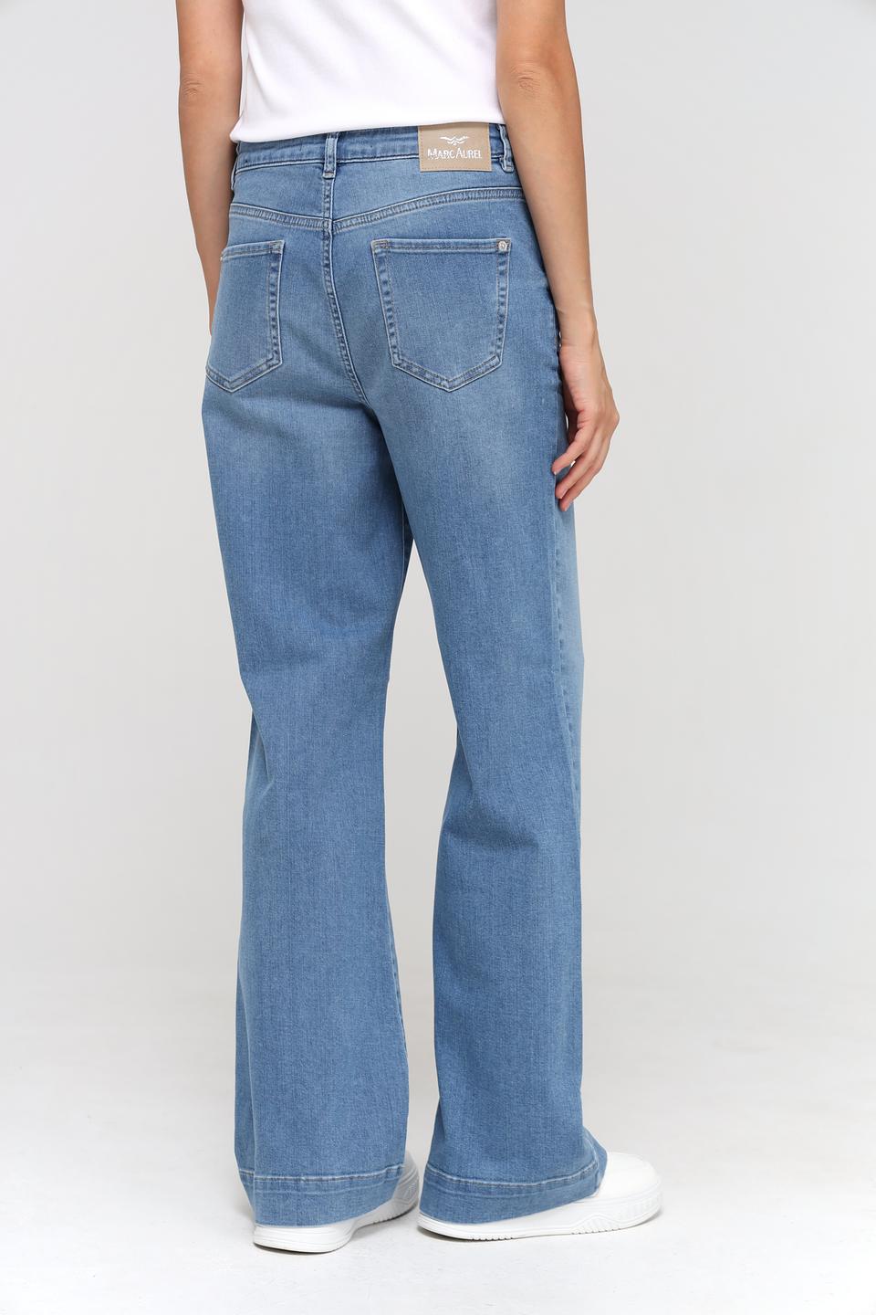 Джинсы клеш Marc Aurel голубые