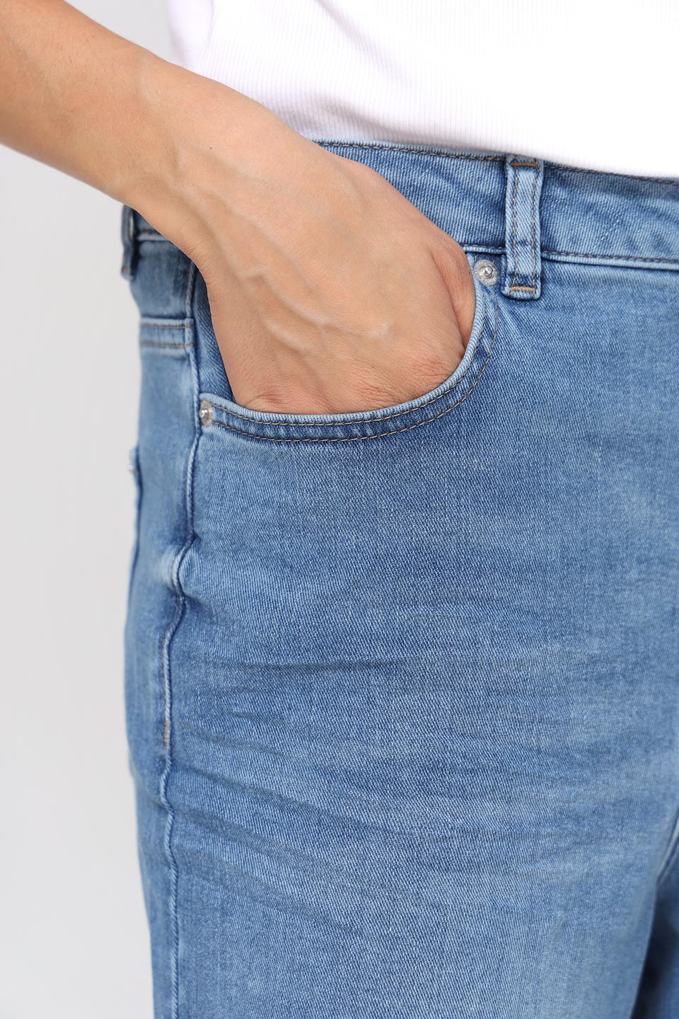 Джинсы клеш Marc Aurel голубые