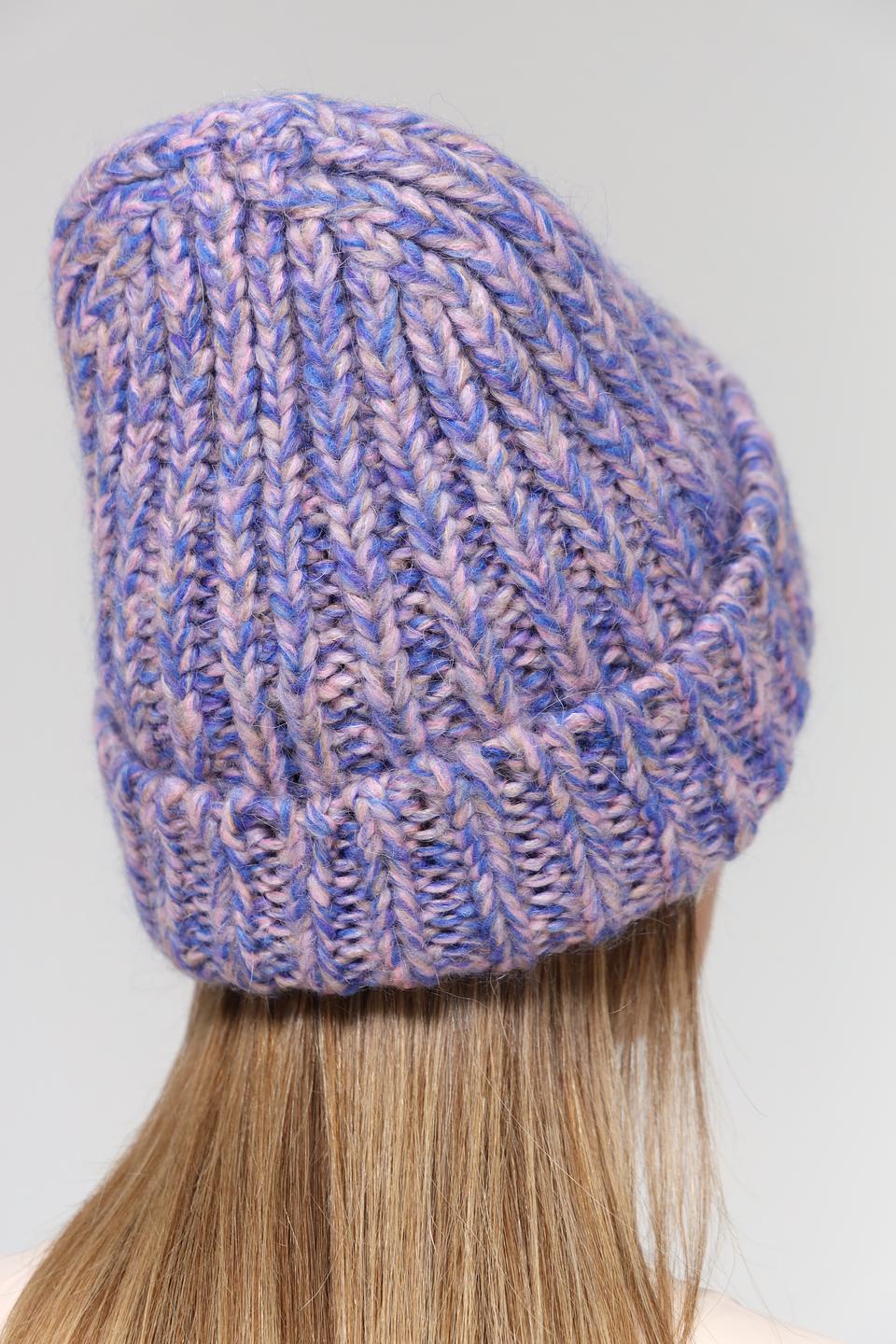 Шапка Marhatter вязаная лавандовая