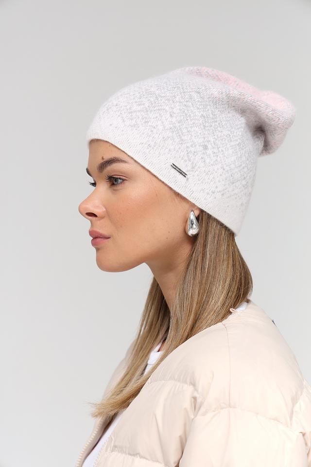 Шапка Marhatter женская пудровая