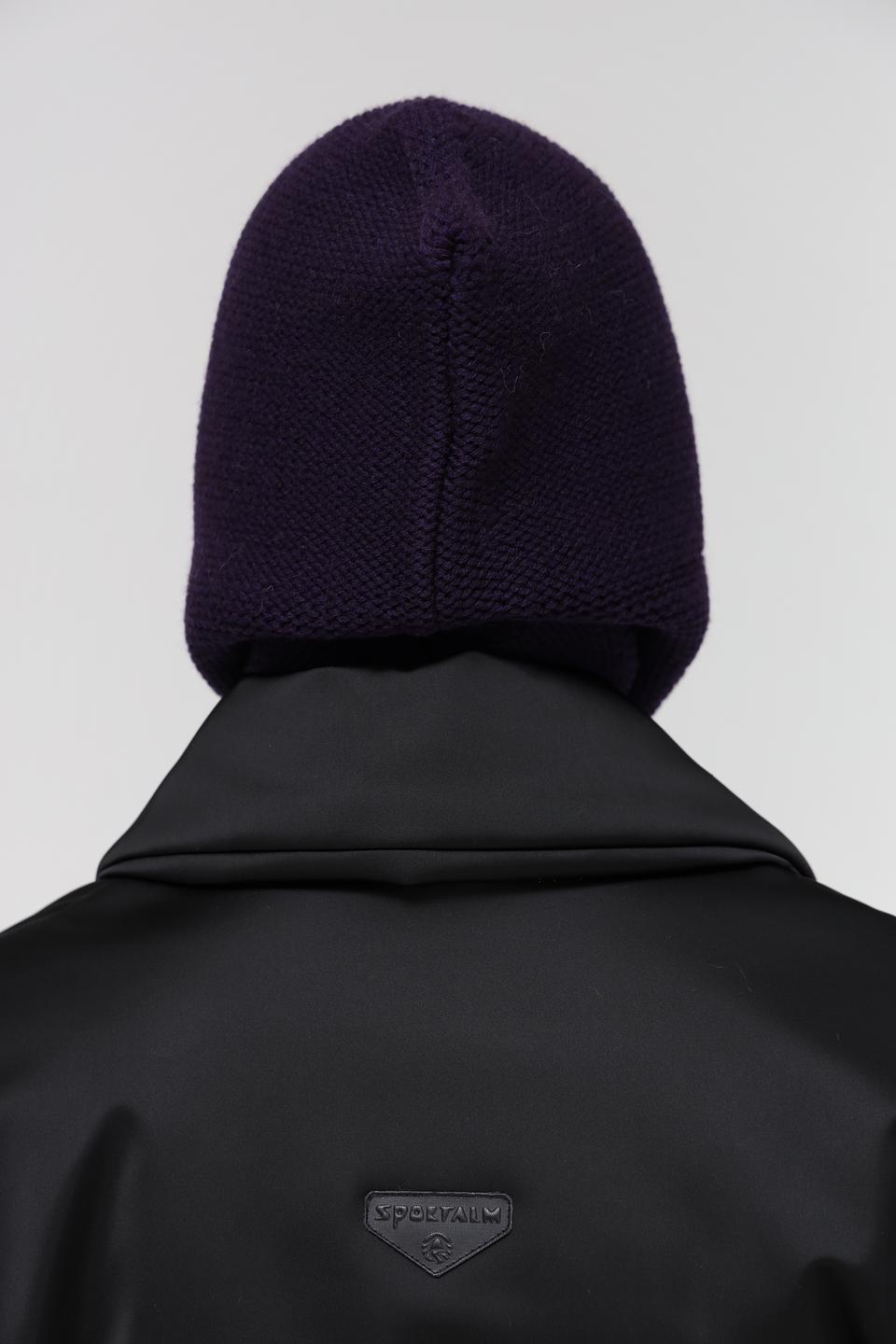 Шапка Marhatter вязаная фиолетовая