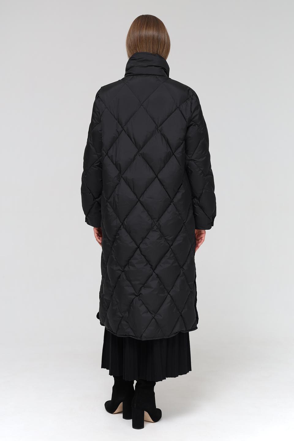 Пальто Marc Cain стеганое чёрное