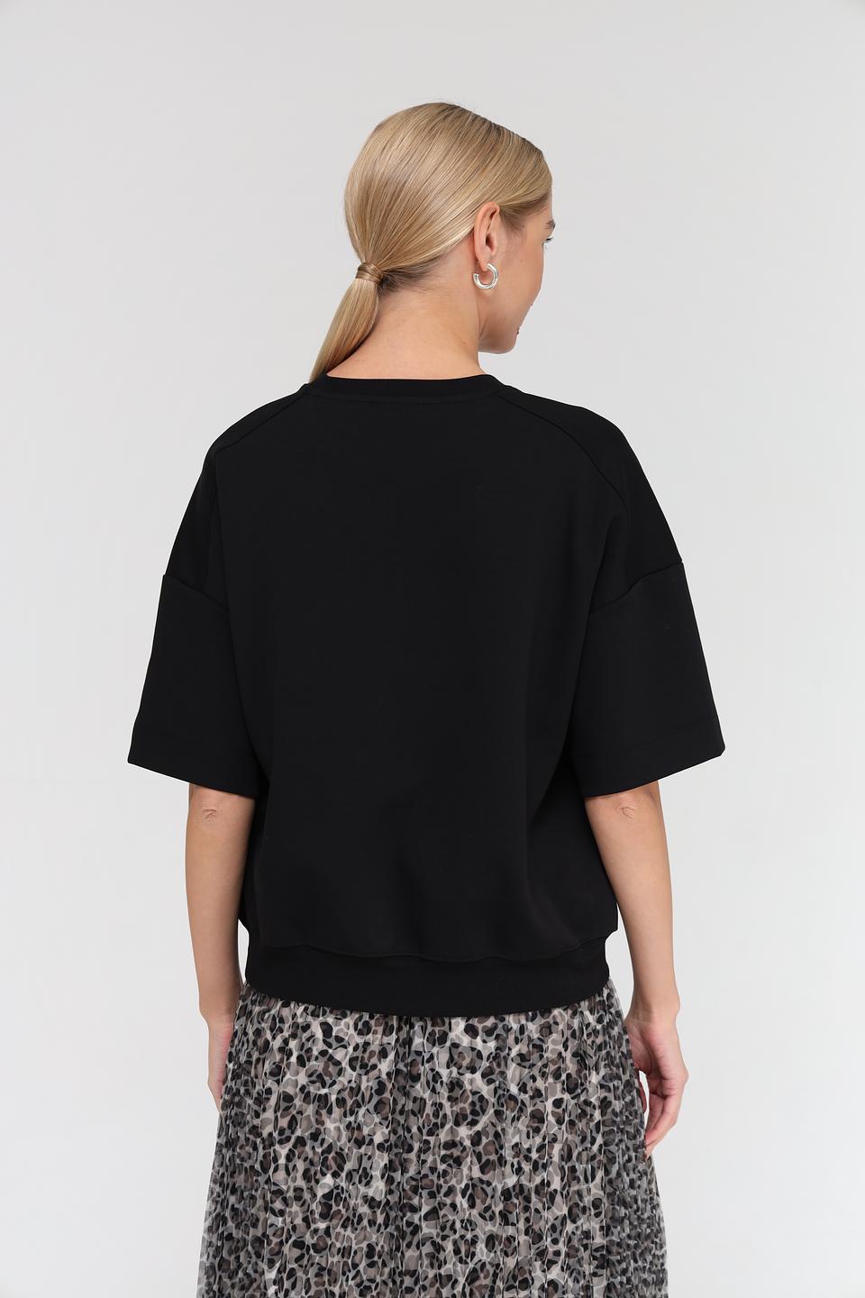 Пуловер Marc O Polo чёрный оверсайз