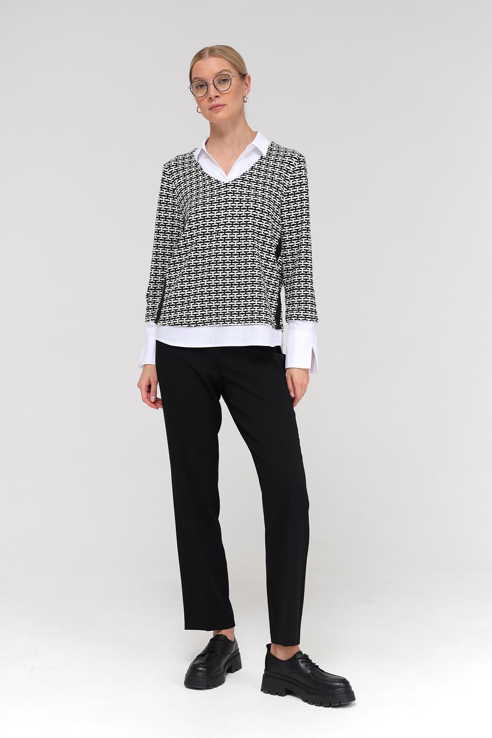 Блуза Frank Walder в клетку