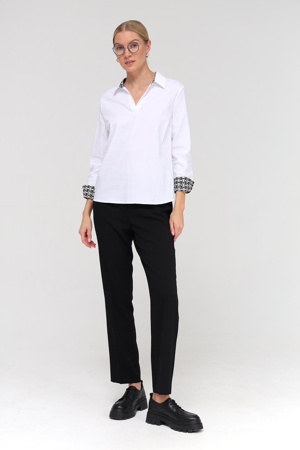 Блуза Frank Walder с принтом