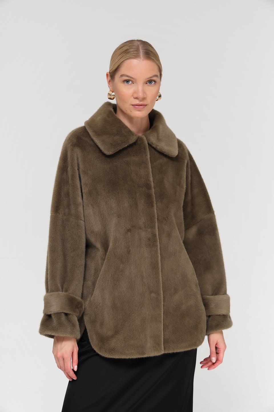 Куртка Electra style оверсайз оливковая