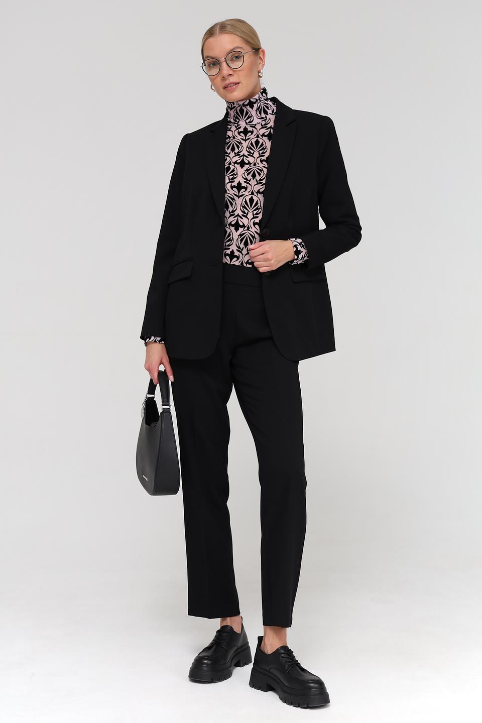 Жакет Frank Walder черный приталенный