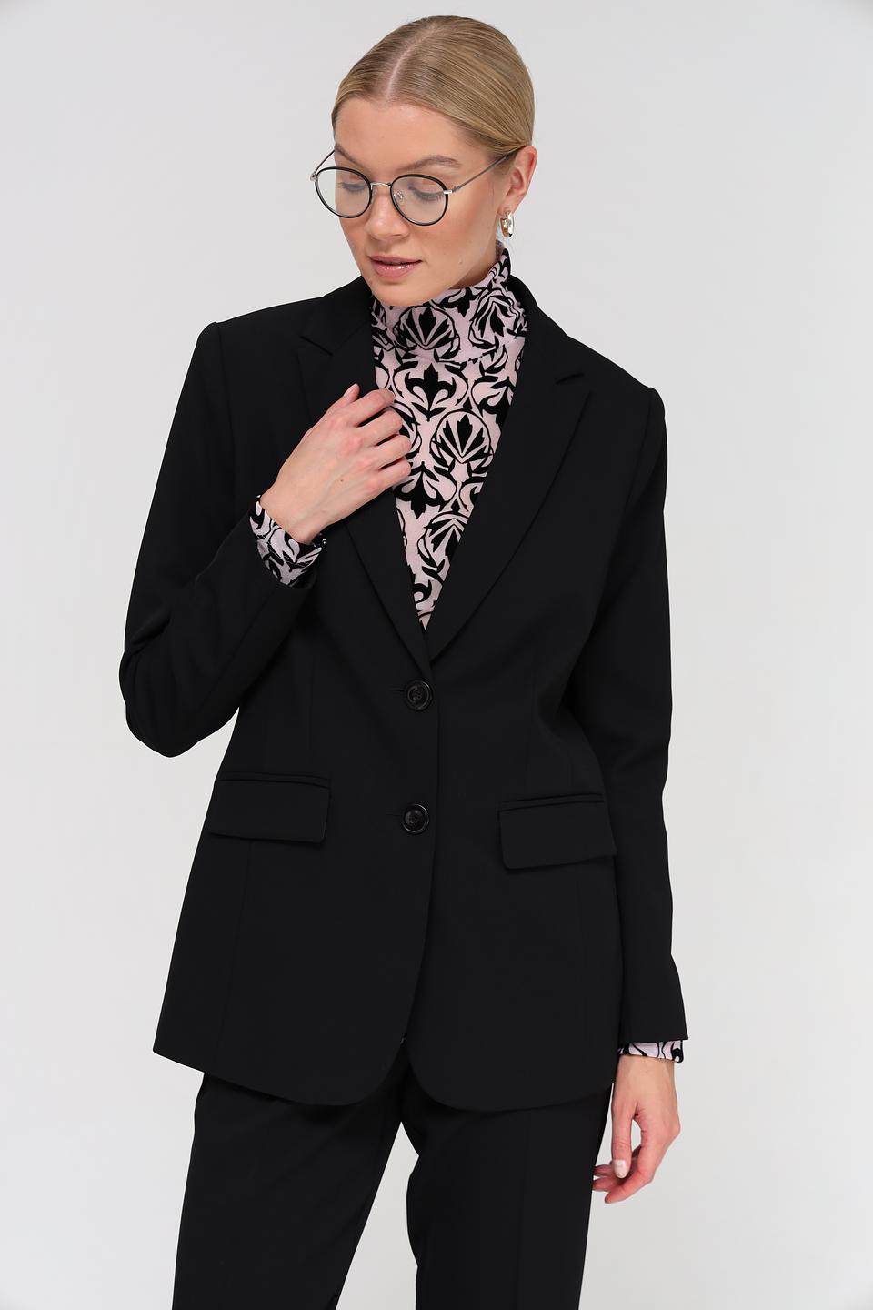 Жакет Frank Walder черный приталенный