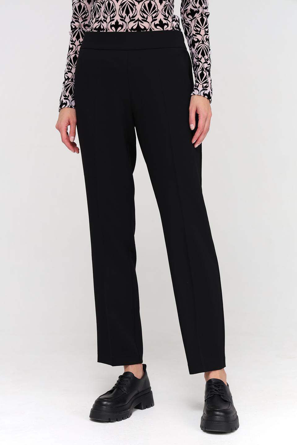 Брюки Frank Walder чёрные с эластичным поясом