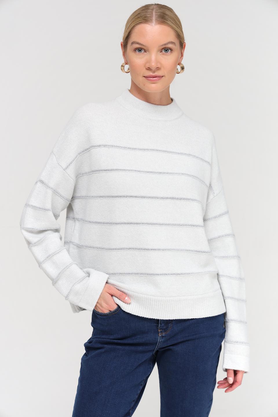 Пуловер Marc Aurel в полоску