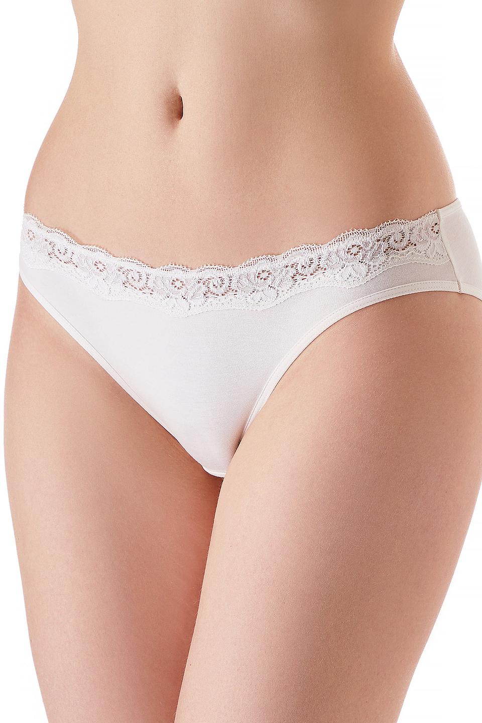 Трусы-бикини Lowry молочный