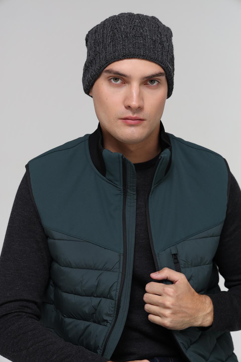 Шапка Marhatter мужская серая