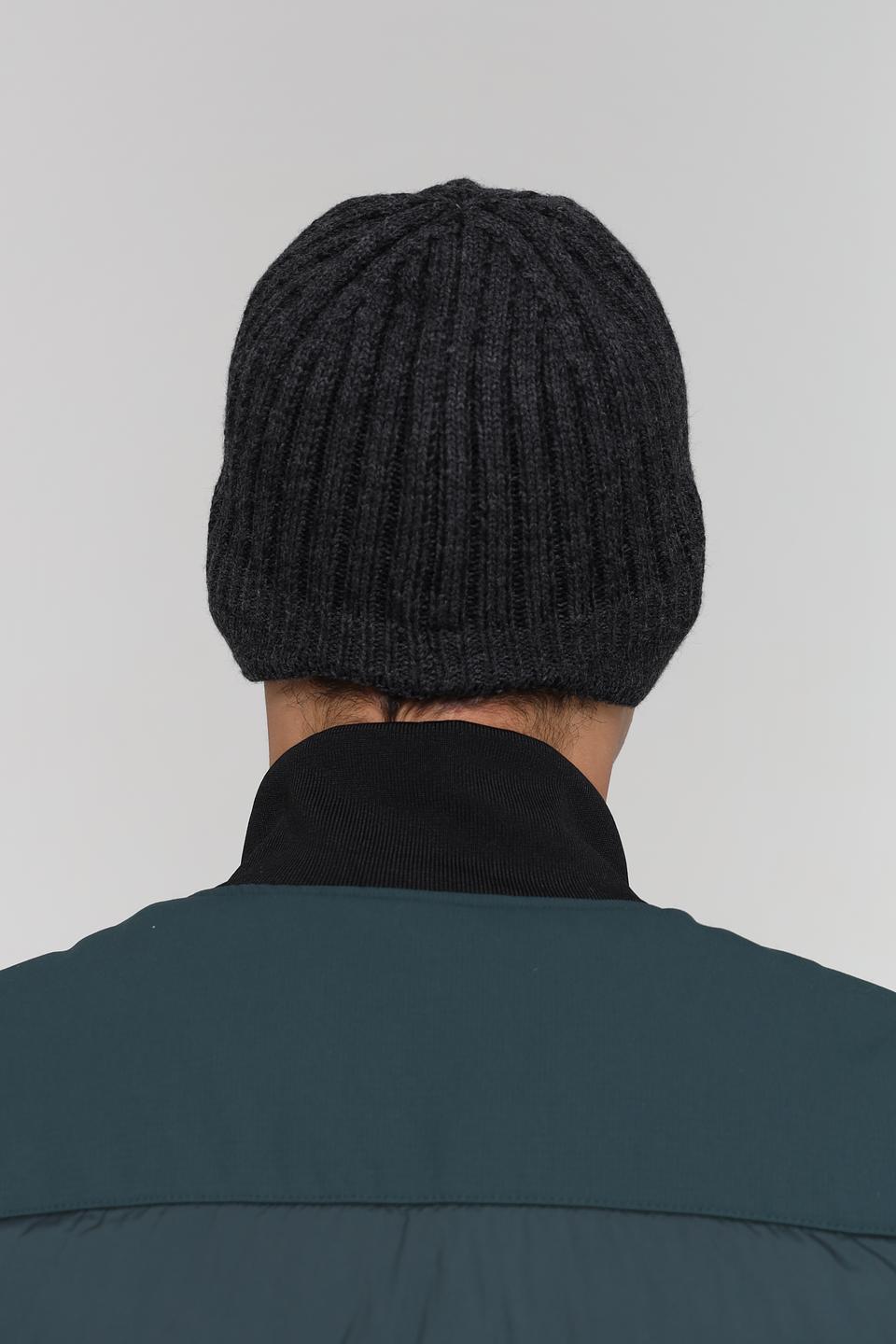 Шапка Marhatter с козырьком серая