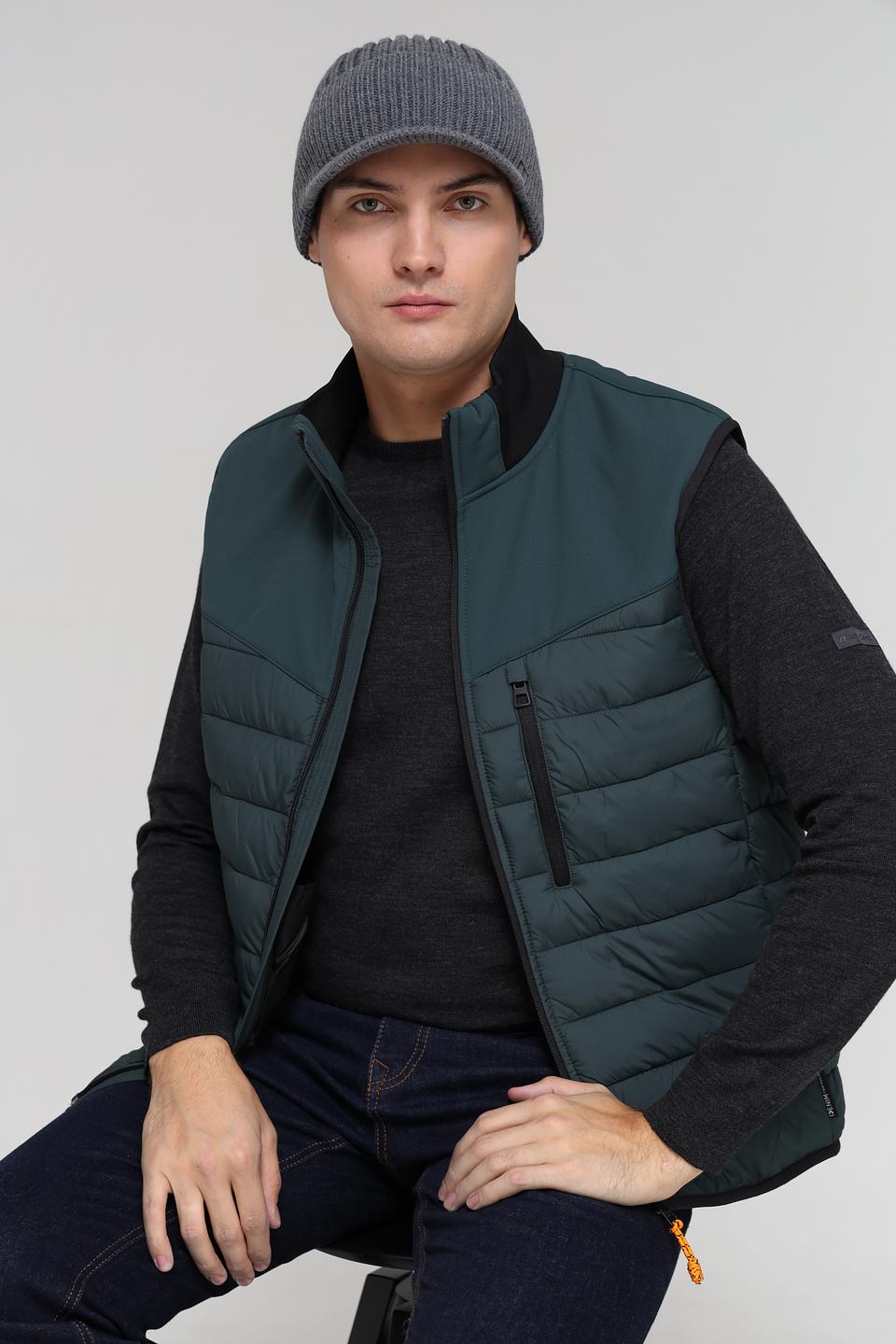 Шапка Marhatter серая с козырьком