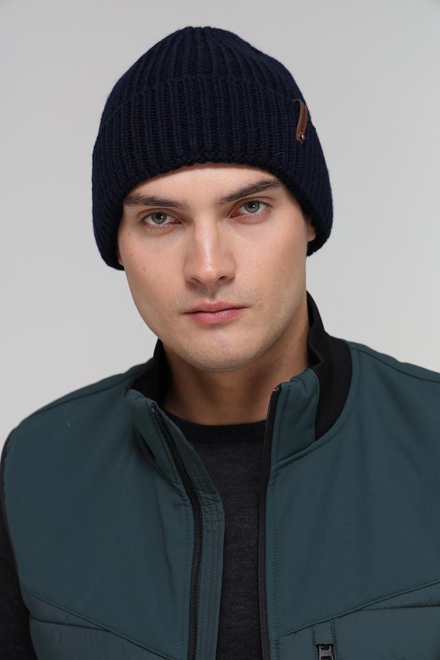 Шапка Marhatter мужская тёмно-синяя