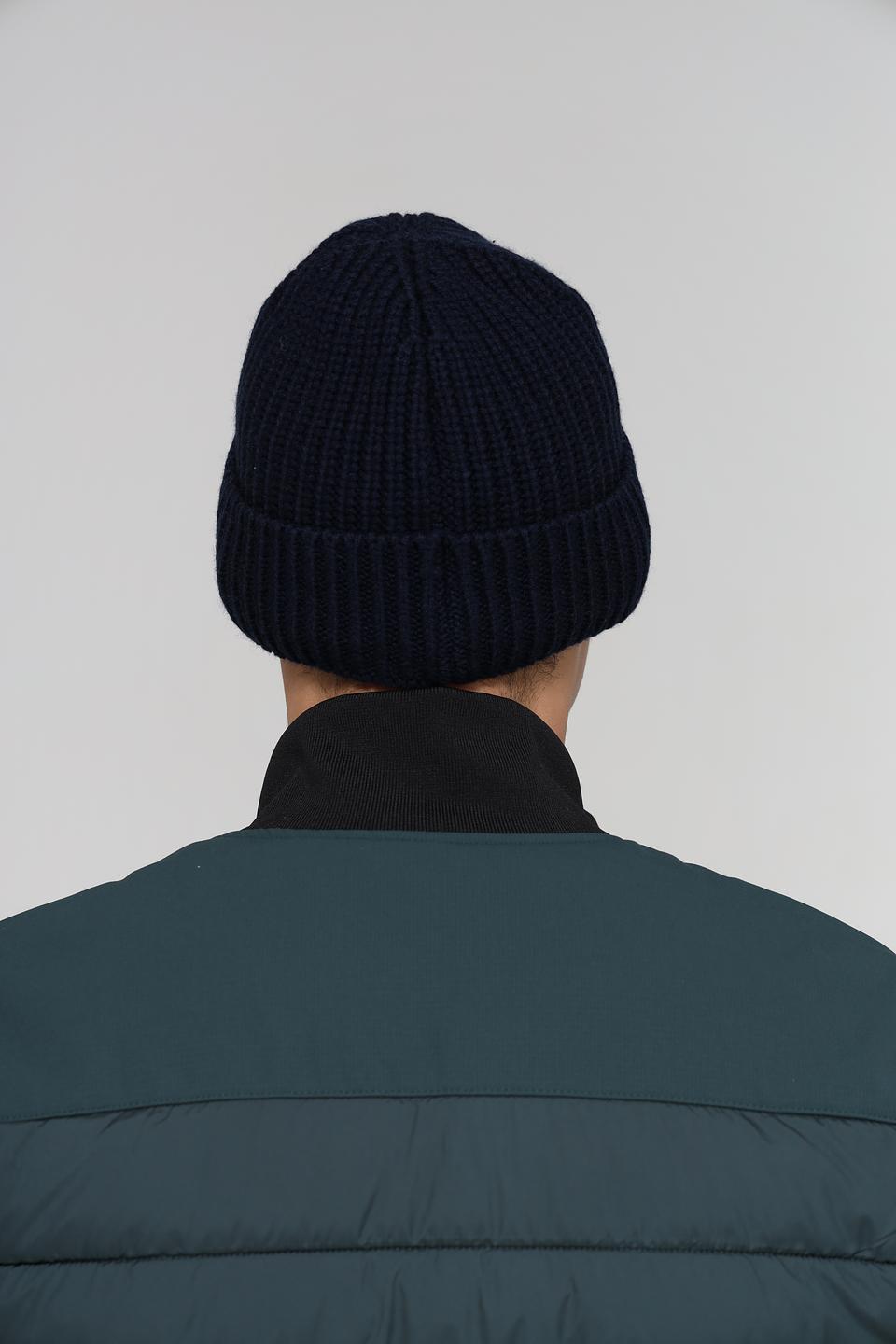 Шапка Marhatter мужская тёмно-синяя