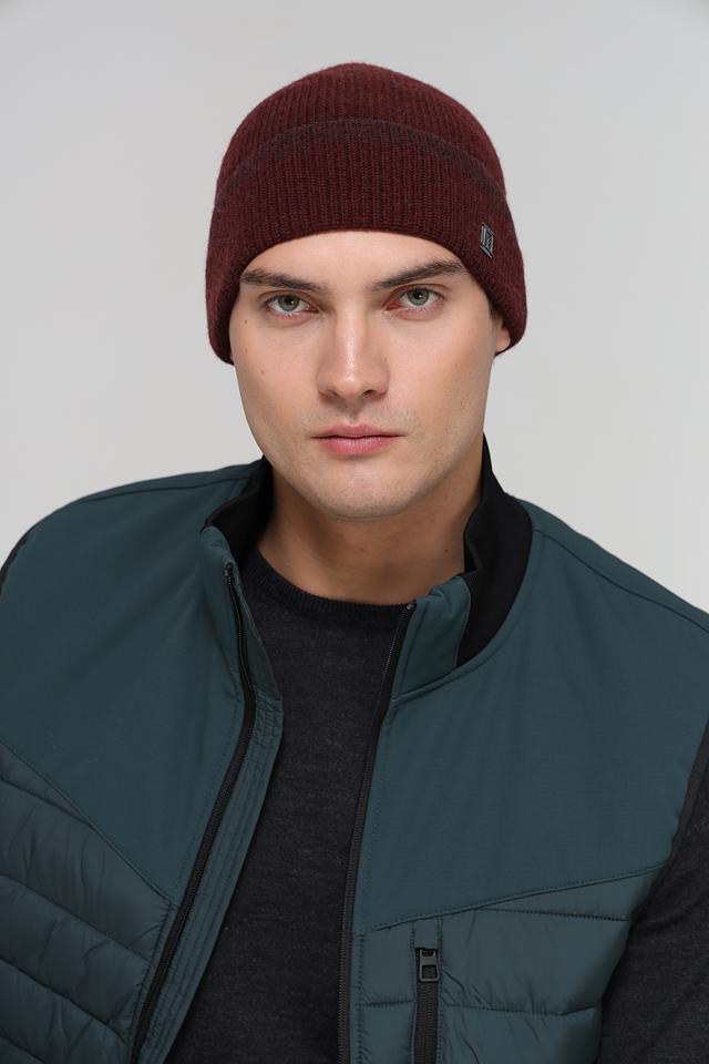 Шапка Marhatter мужская бордовая