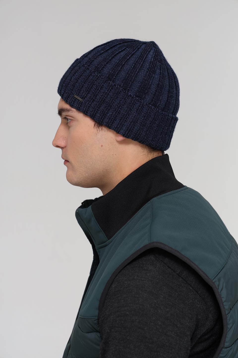 Шапка Marhatter мужская синяя