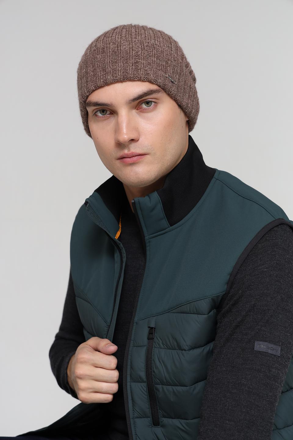 Шапка Marhatter мужская бежевая