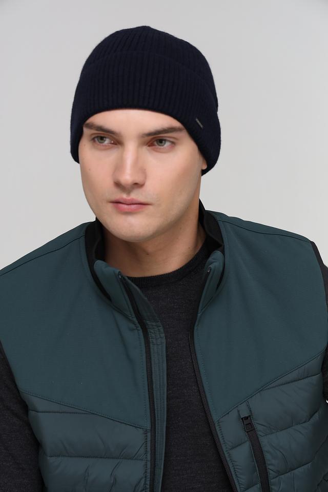 Шапка Marhatter мужская тёмно-синяя