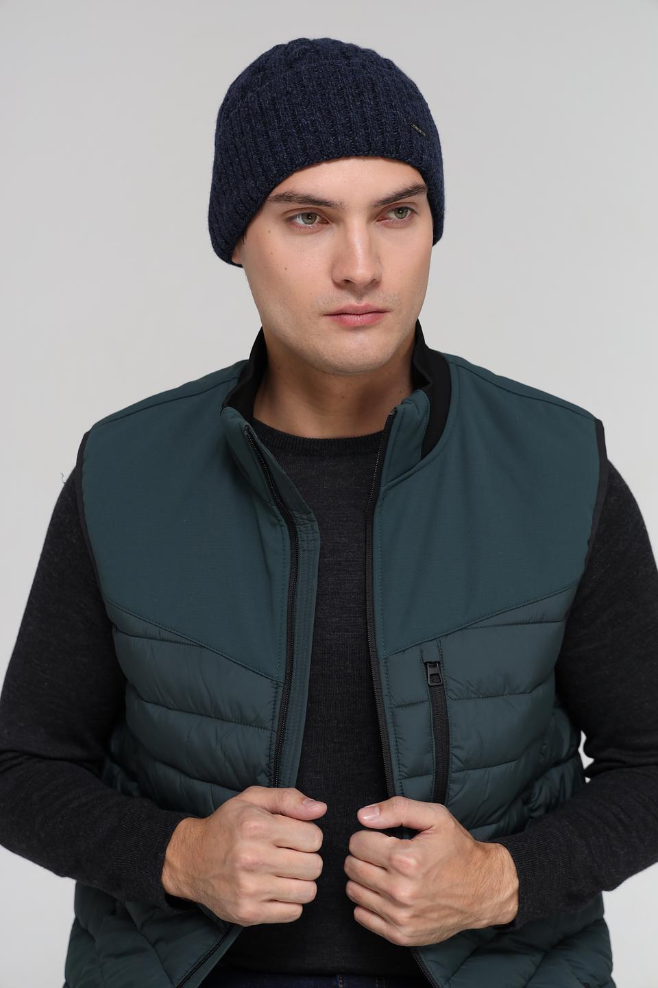 Шапка Marhatter мужская тёмно-синяя