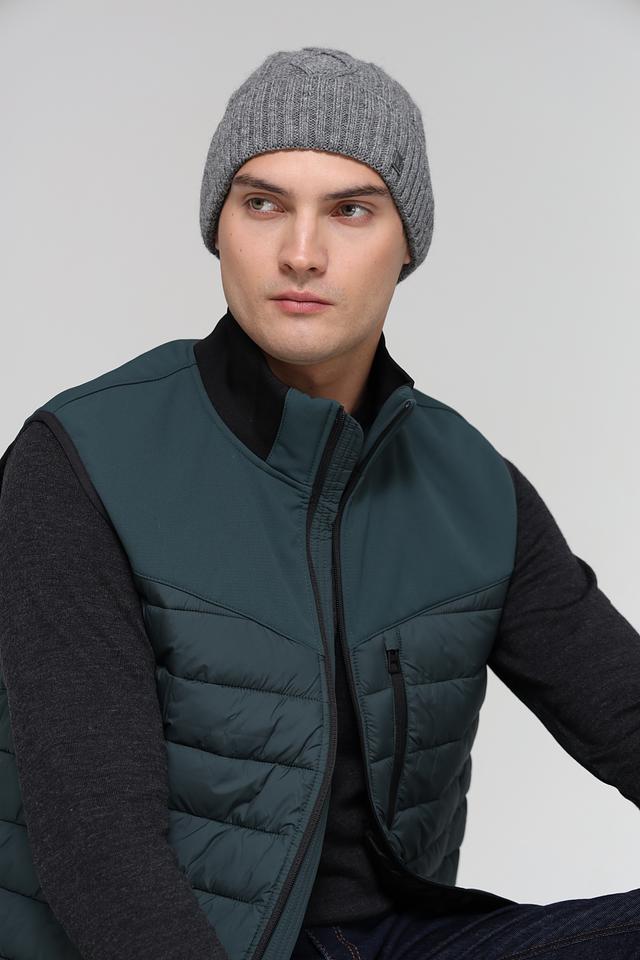 Шапка Marhatter серая с косами