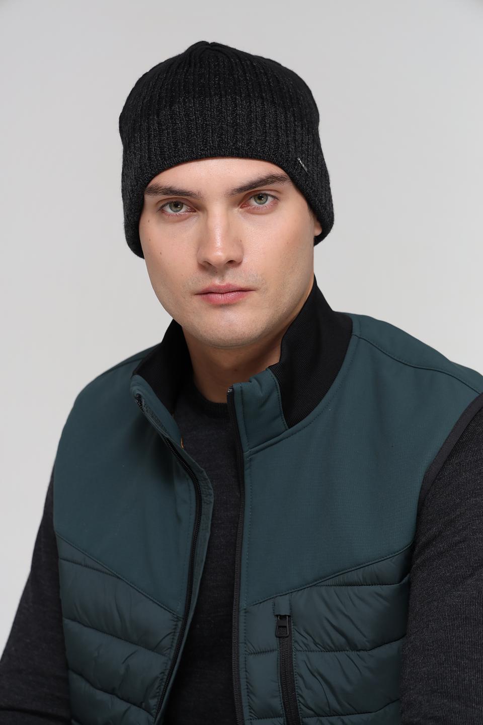 Шапка Marhatter мужская чёрная