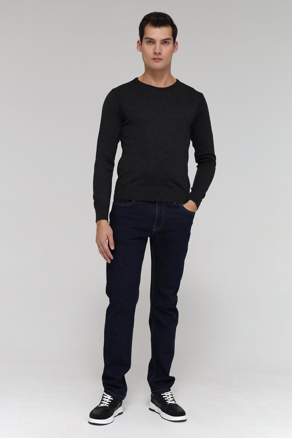 Джемпер Monte Carlo серый меланж