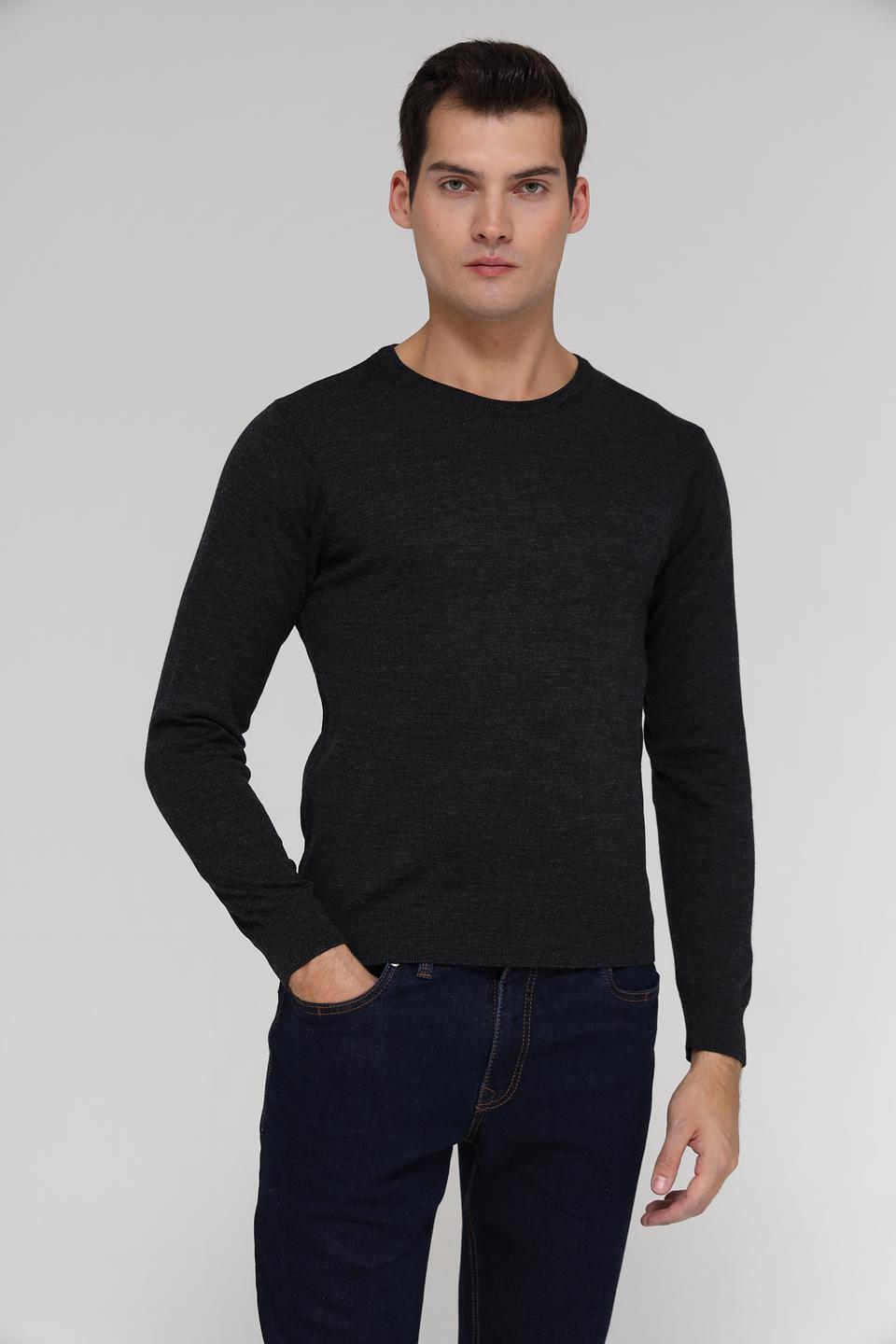 Джемпер Monte Carlo серый меланж