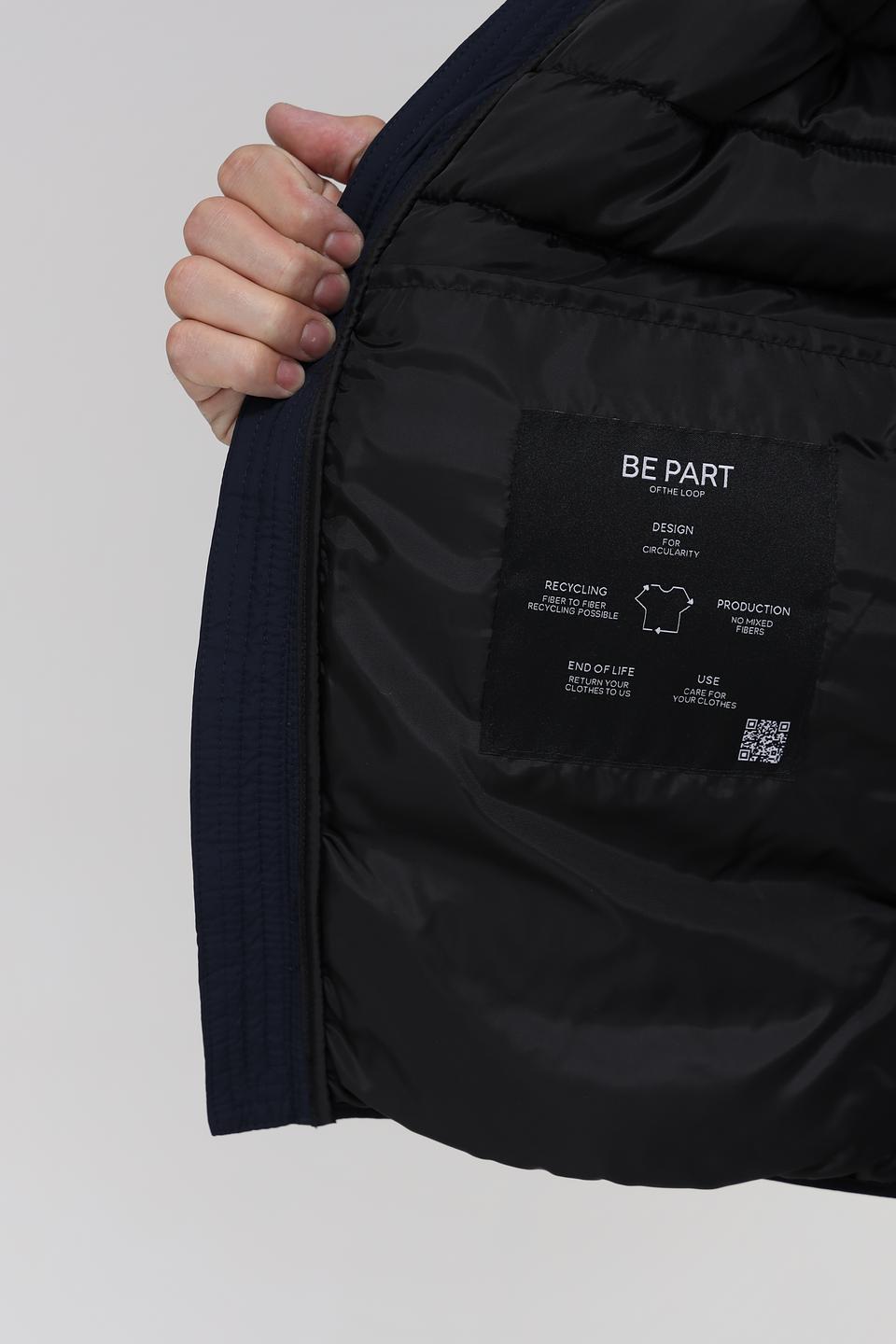 Куртка Tom Tailor denim мужская тёмно-синяя