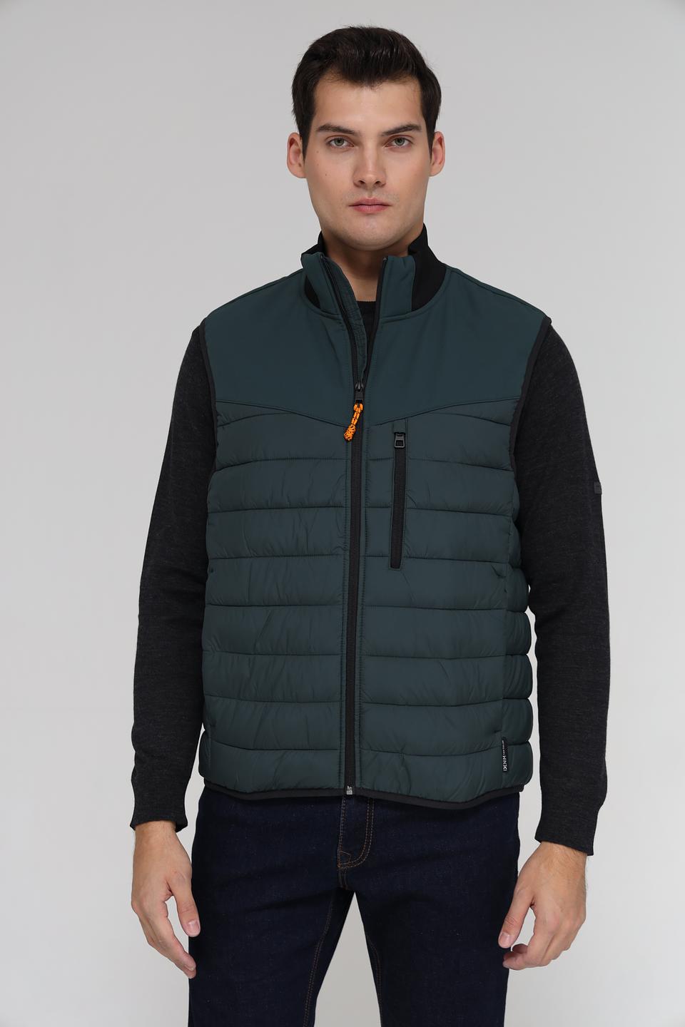 Жилет Tom Tailor стеганый оливковый