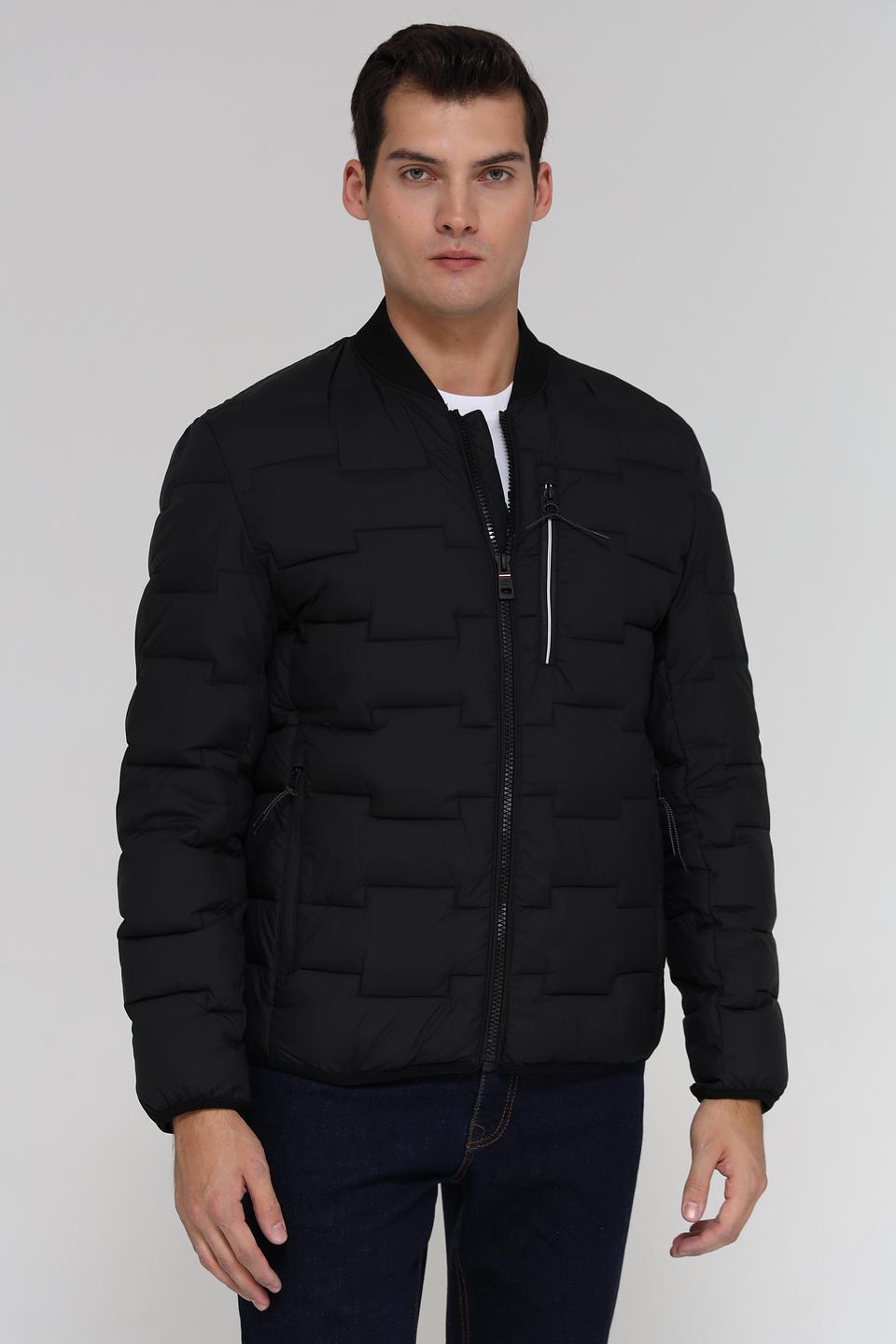 Куртка Tom Tailor стеганая чёрная