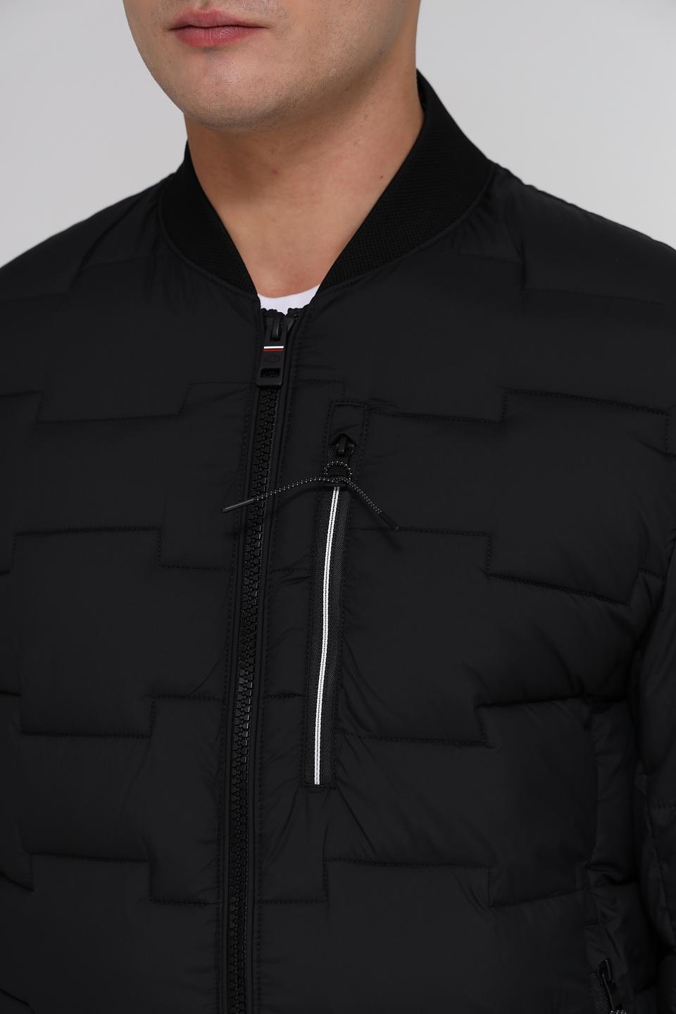 Куртка Tom Tailor стеганая чёрная