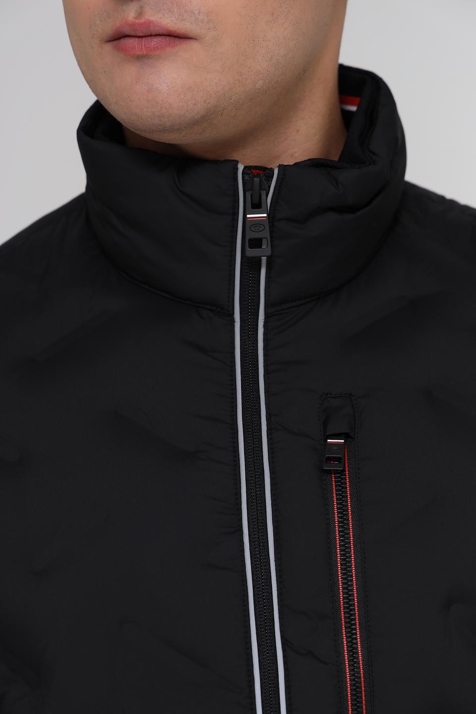 Куртка Tom Tailor стеганая чёрная