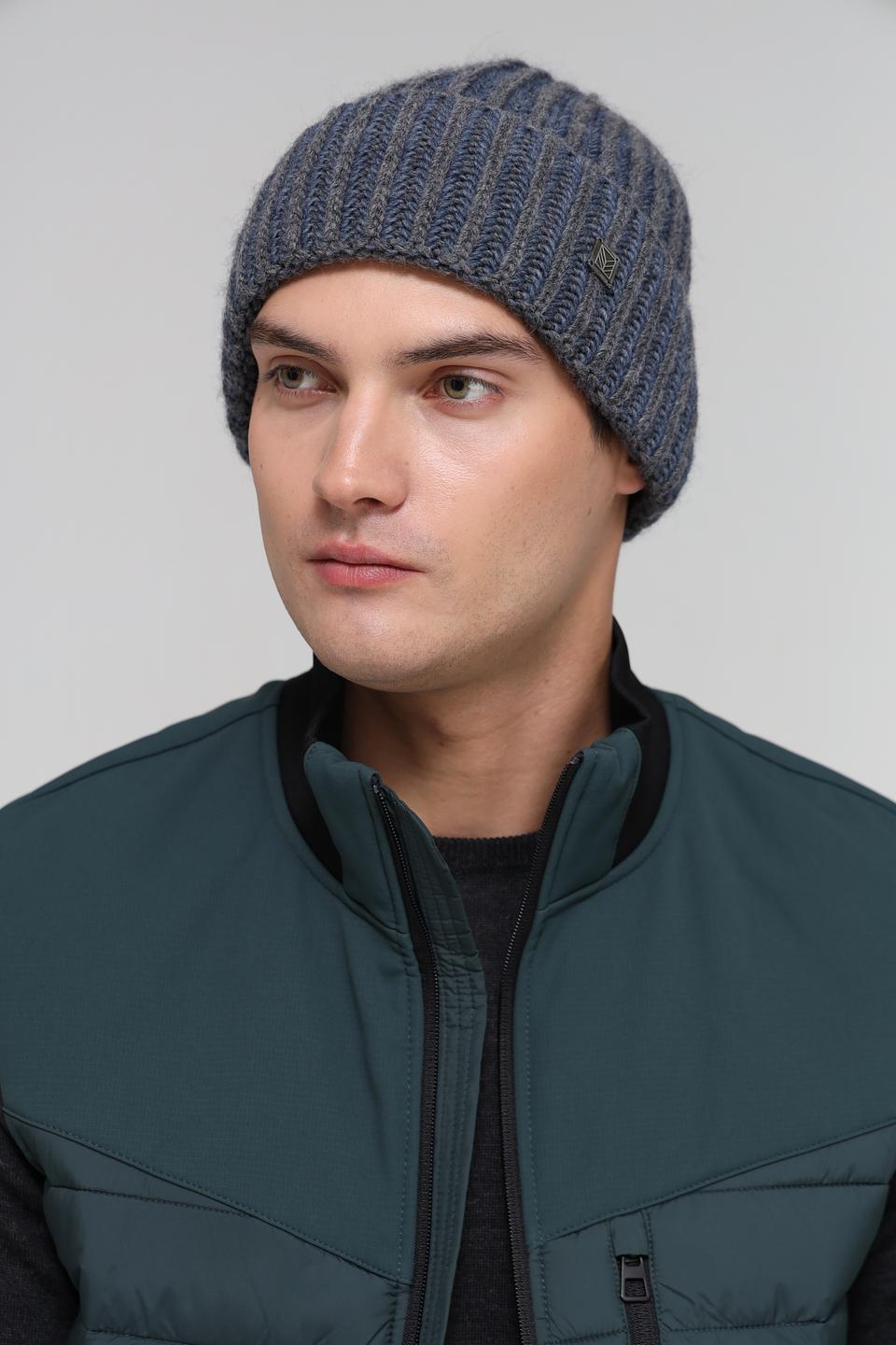 Шапка Marhatter мужская серая