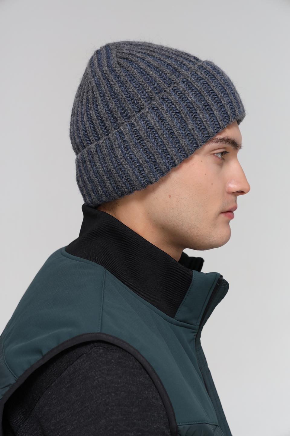 Шапка Marhatter мужская серая