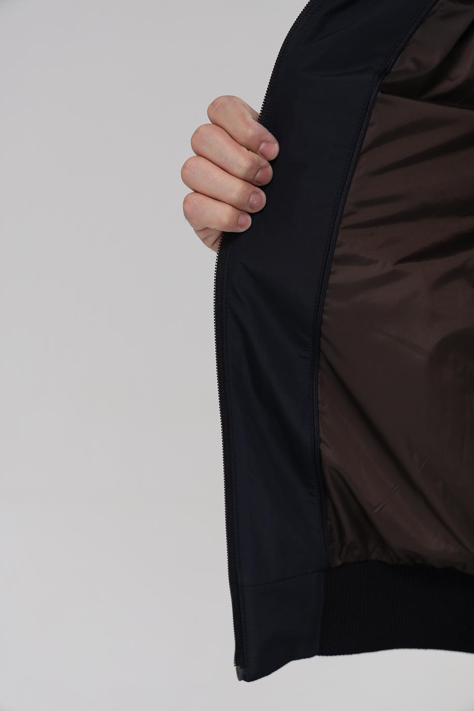 Ветровка Bugatti комбинированная чёрная