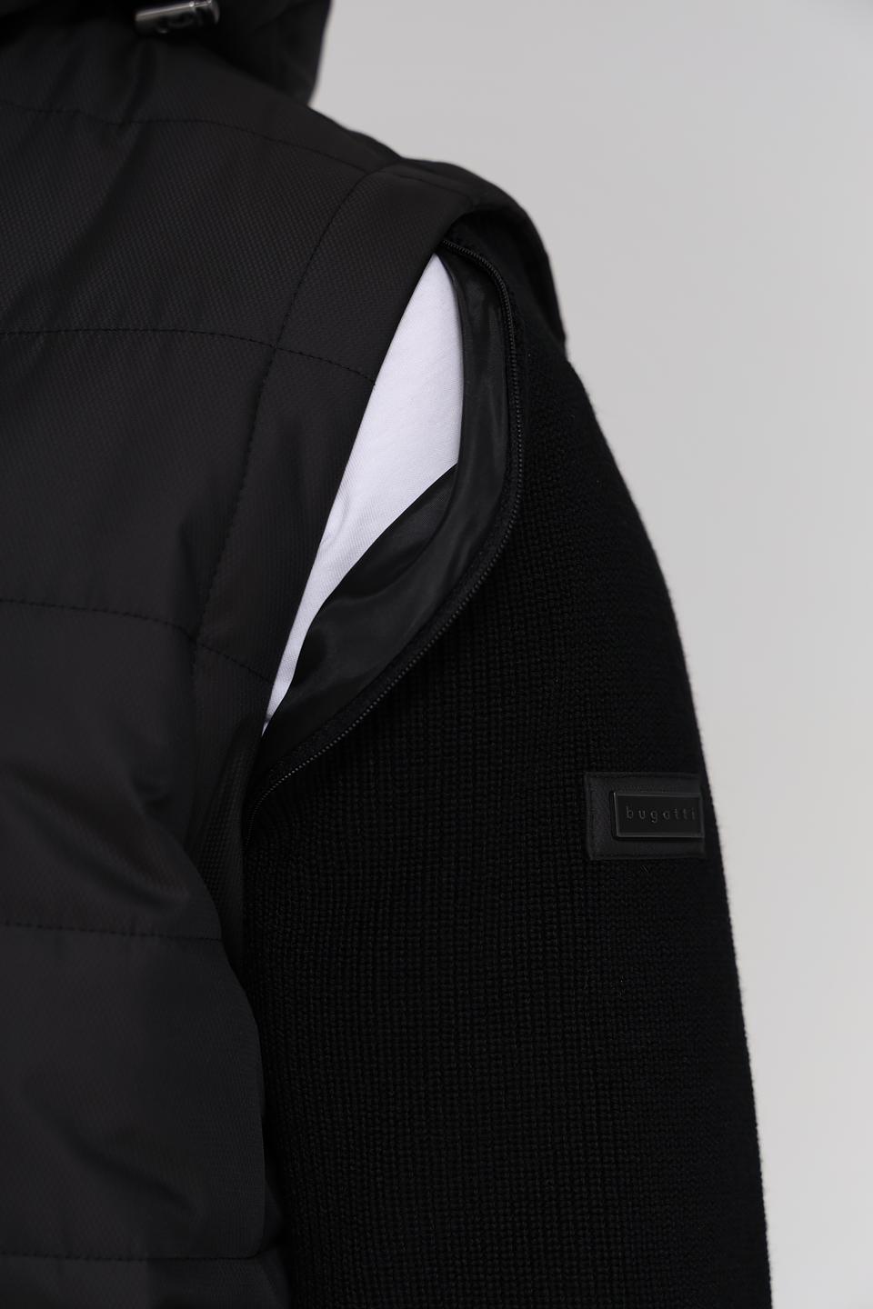 Ветровка Bugatti стеганая черная