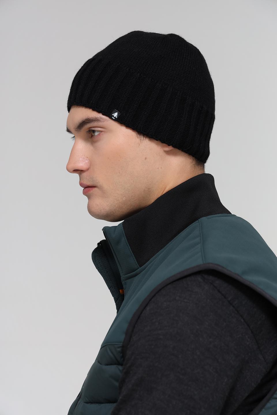 Шапка ADL man чёрная