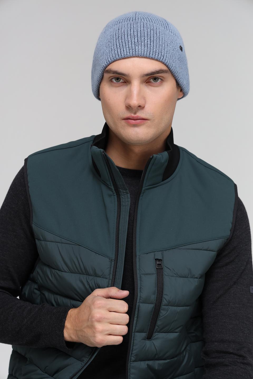 Шапка ADL man голубая